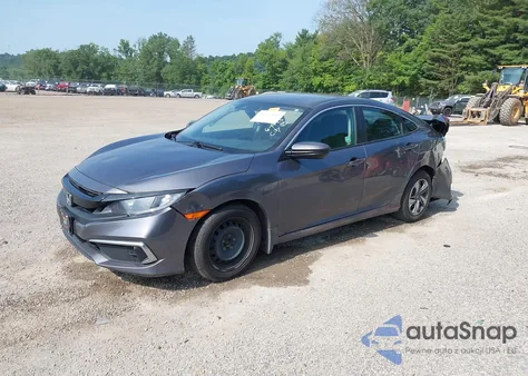 2020 Honda Civic Lx from USA, damaged, VIN 2HGFC2F69LH587714